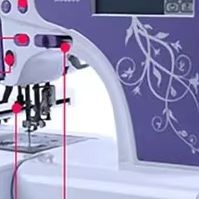 Home Textiles Logo - プロ仕様デジタル刺繍機、小型ロゴ刺繍機（テキスタイル用）、家庭用・業務用コンピュータ刺繍機
