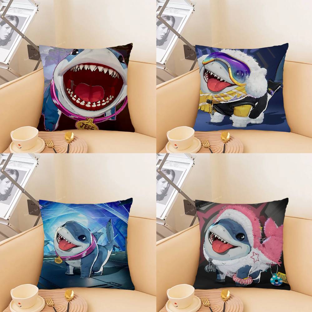 Home Landing Textiles - 1pc J-Jeff The Land S-Shark 枕カバー