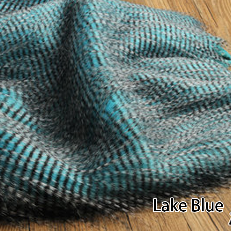 Home Textiles Photos - フェイクファーの豪華な生地,背景写真のアクセサリー,長い髪,衣類,コート,襟,装飾,孔雀,キツネ,ジャカード,6cm, 160x50cm