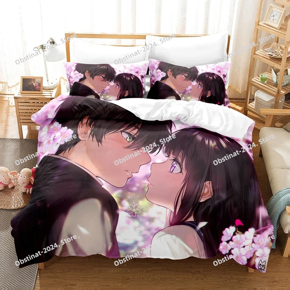 アニメフルーツバスケット寝具セット布団カバーセット枕カバー付 - Home Textiles Bedding のレビューと価格