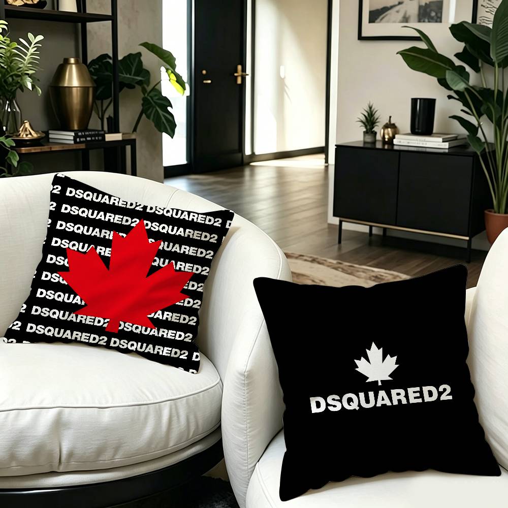 ロゴ D-Dsquared2 クッションカバー 枕カバー デ - Home Textiles Logo のレビューと価格