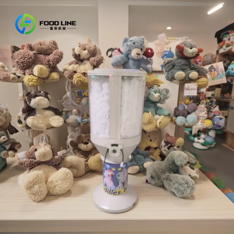 テディベア詰め機、モバイルぬいぐるみ充填機、枕ホームテキスタ - Home Textiles Factory のレビューと価格