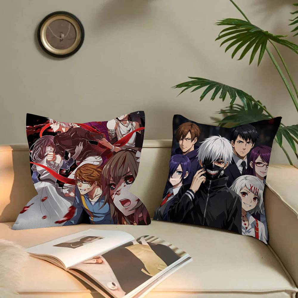 クラシックアニメ『東京喰種トーキョーグール』雑誌柄枕カバー、 - Home Textiles Magazine のレビューと価格