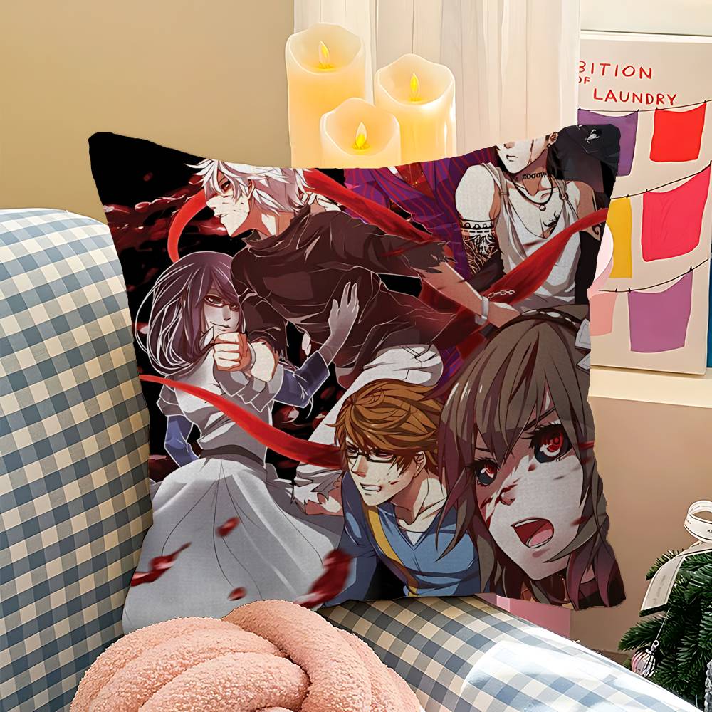 クラシックアニメ『東京喰種トーキョーグール』雑誌柄枕カバー、 - Home Textiles Magazine のレビューと価格