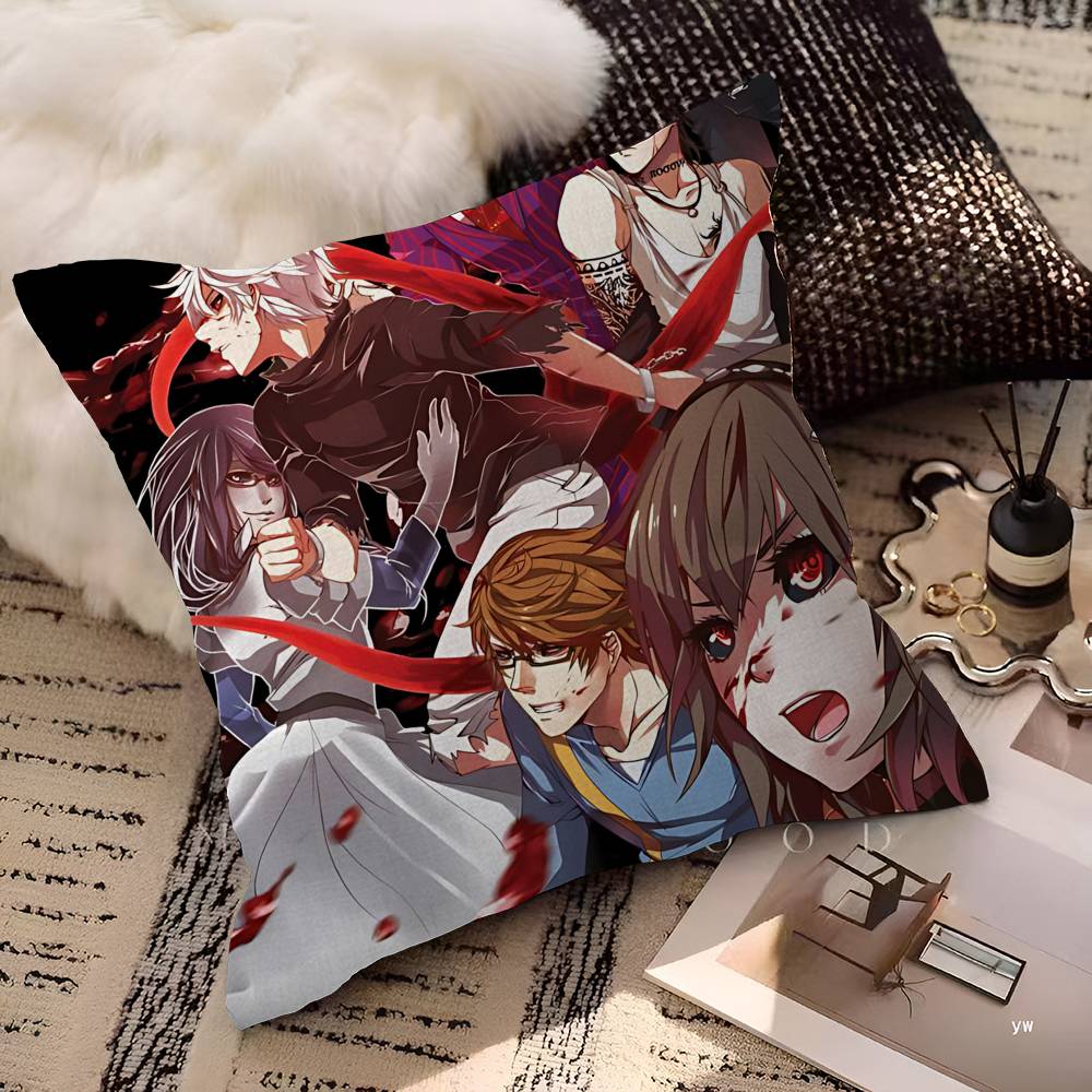クラシックアニメ『東京喰種トーキョーグール』雑誌柄枕カバー、 - Home Textiles Magazine のレビューと価格