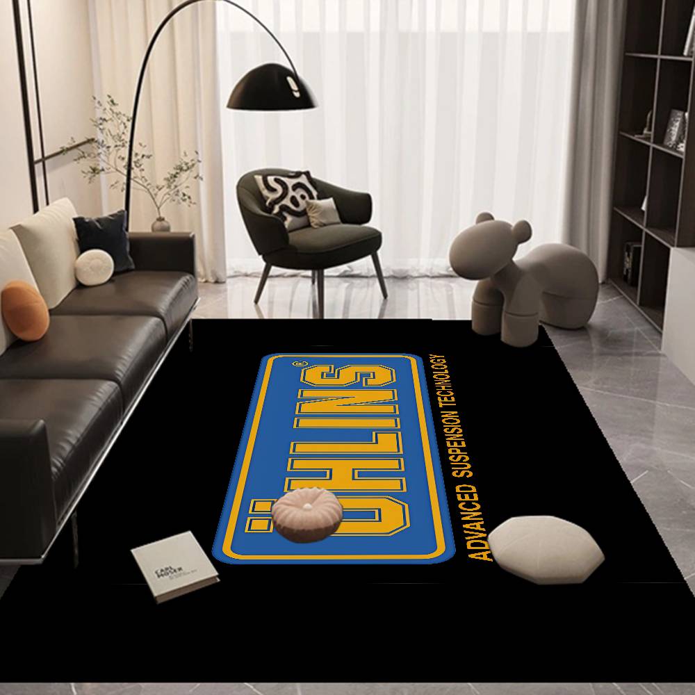 オーリンズロゴフロアマットレトロマルチチョイスリビングルーム - Home Textiles Logo のレビューと価格