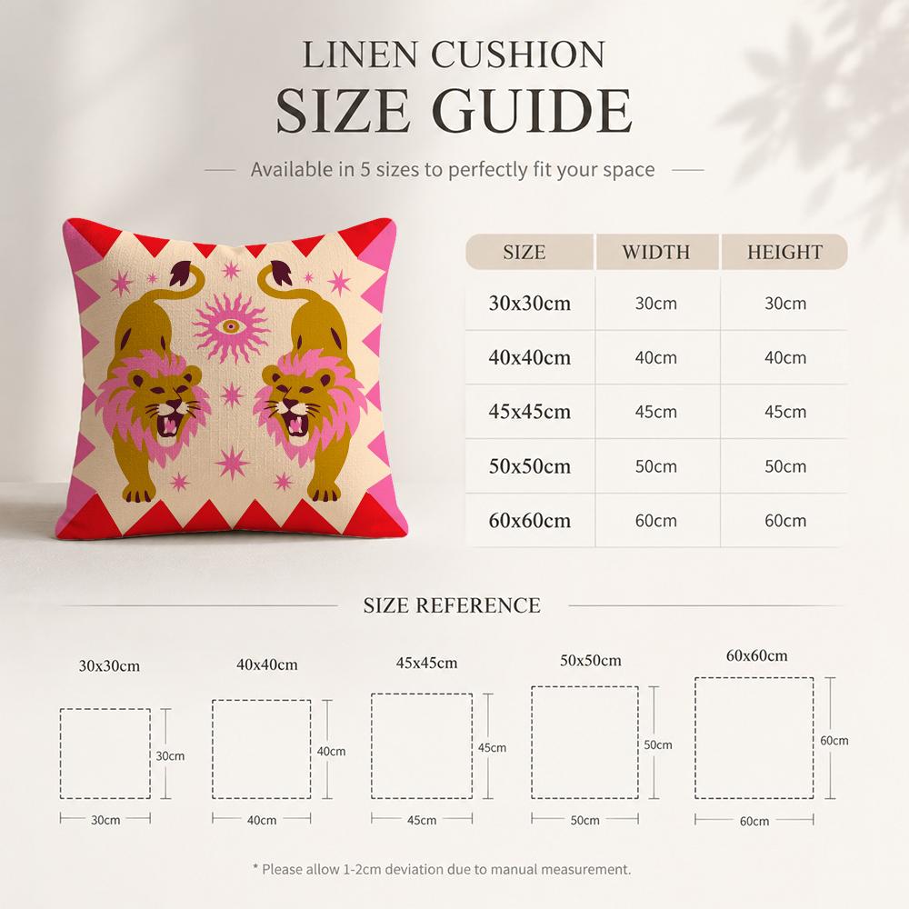 風変わりな日月動物クッションカバー天然通気性耐久性のあるリネ - Pillow Cover 20X20 のレビューと価格