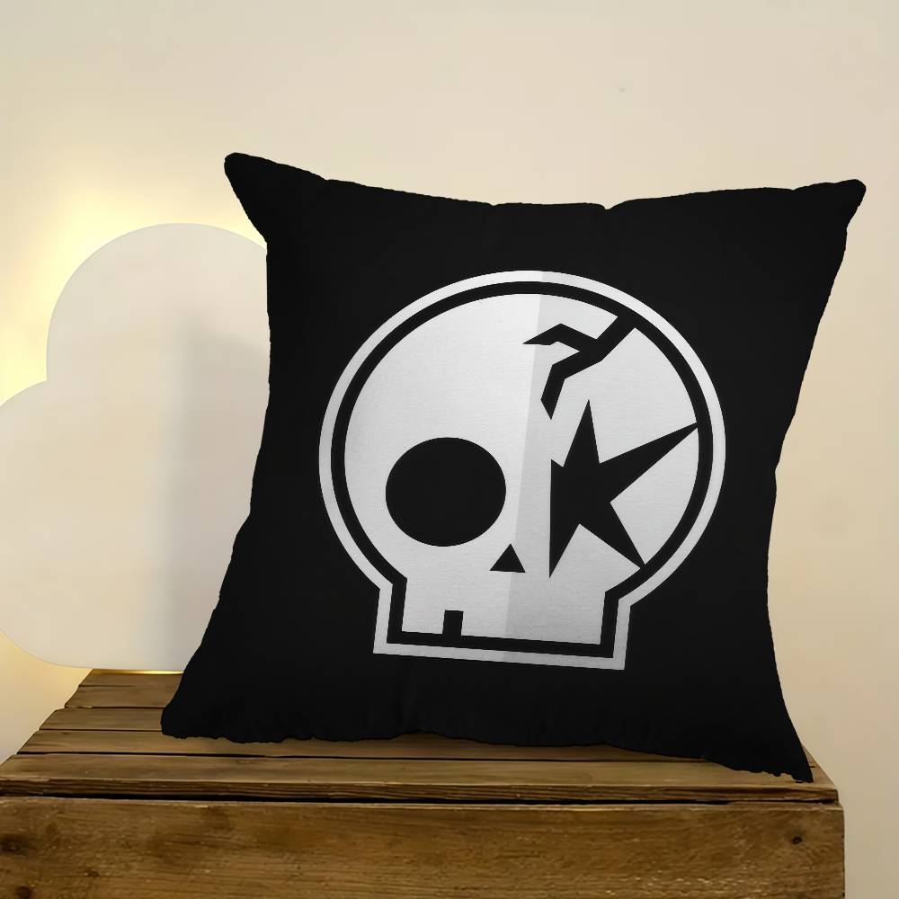 ONE OK ROCK ロゴ枕カバーデザインクッションカバー - Home Textiles Logo のレビューと価格