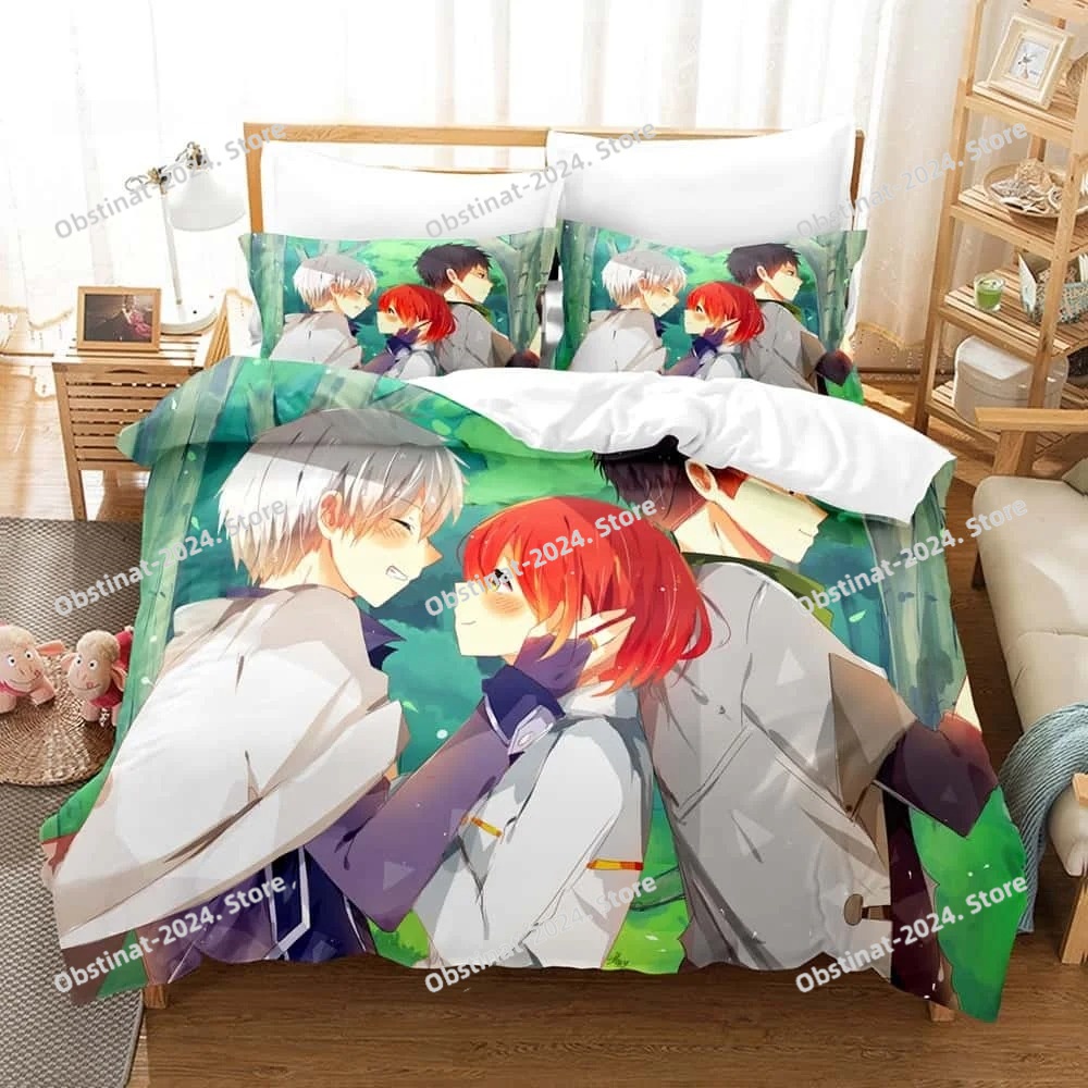 白雪姫と赤髪の寝具セット、漫画アニメ3点セット、大人子供用寝 - Home Textiles Bedding のレビューと価格
