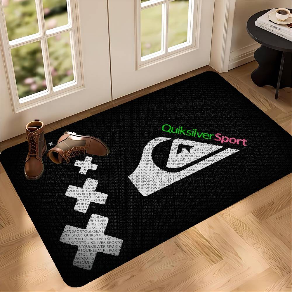 Q-QuiksilverS ロゴ フロアマット フロアマット - Home Textiles Logo のレビューと価格