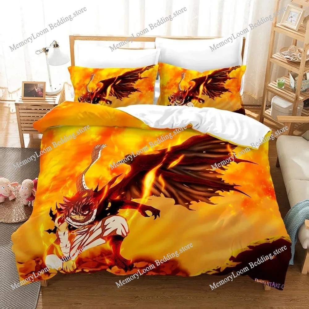 3Dプリント アニメ フェアリーテイル ロゴ ナツ 寝具セッ - Home Textiles Logo のレビューと価格