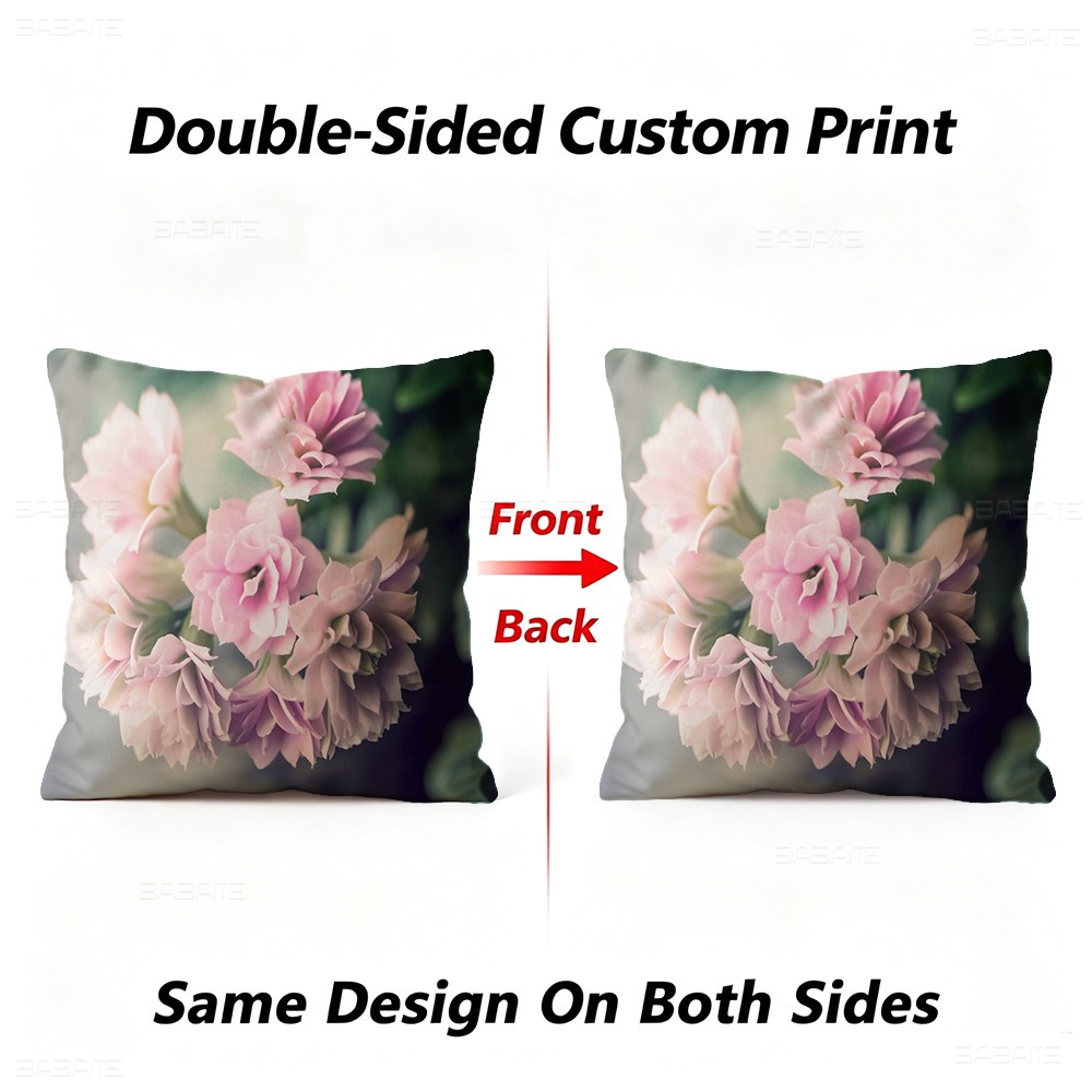 カスタム写真プリント枕カバー、パーソナライズされた写真クッシ - Home Textiles Photos のレビューと価格