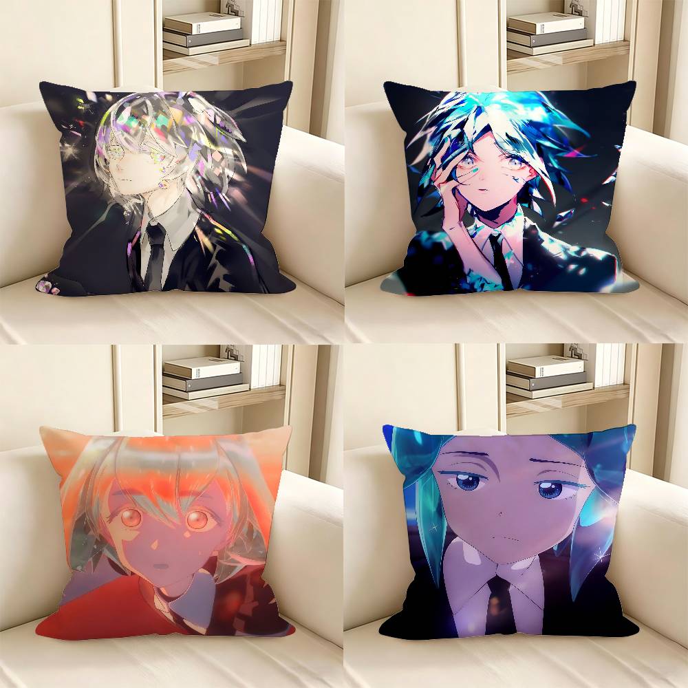 1pc アニメ「宝石の国」枕カバーファッション正方形枕カバー - Home Landing Textiles のレビューと価格
