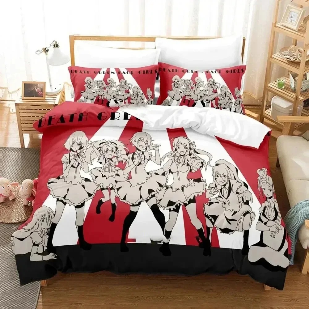 アニメゾンビランドサガ寝具セット 3D プリント寝室に適した - Home Landing Textiles のレビューと価格
