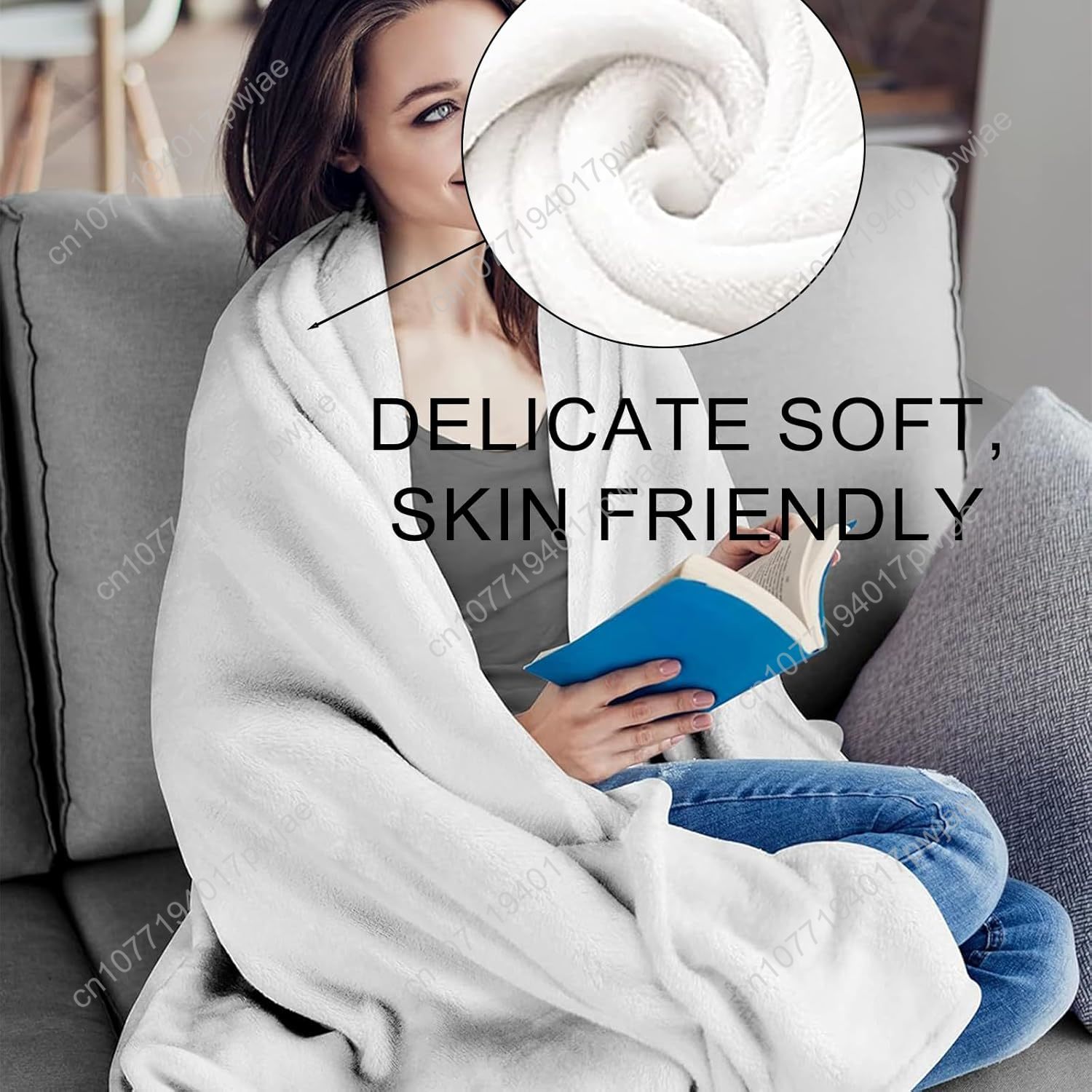 面白い猫柄ブランケット 女性・女の子向け ソフトで暖かい 軽 - Home Textiles Towel のレビューと価格