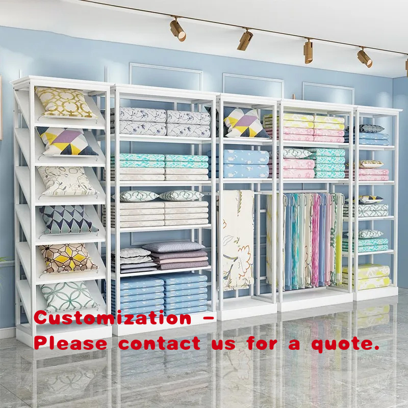カスタムメイドの金属製枕陳列棚、枕回転式ディスプレイスタンド - Home Textiles Factory のレビューと価格