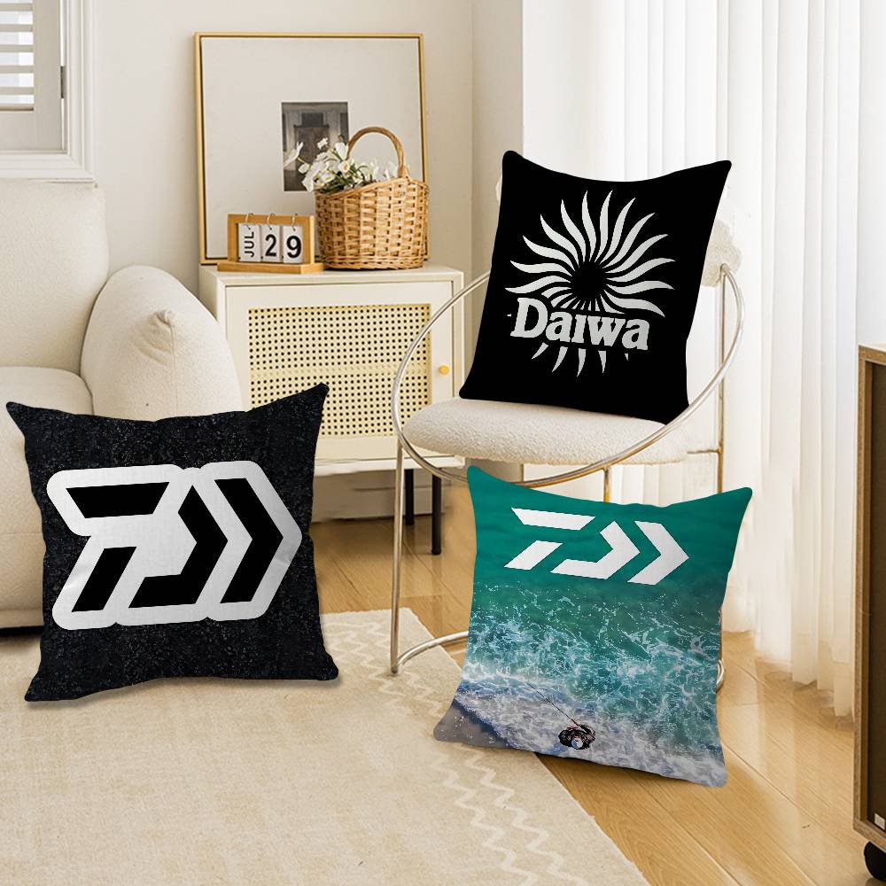 D-DaiwaS フィッシングロゴ メープルデザイン クッシ - Home Textiles Logo のレビューと価格