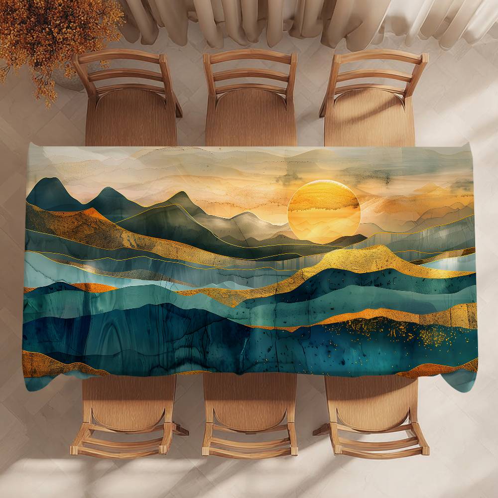 マウンテンランドテーブルクロス パーティーデコレーション ダ - Home Landing Textiles のレビューと価格
